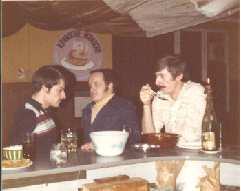 Left to Right: Billy Krieger, Dennis Hebler, Klemme Lemcke